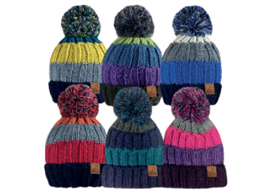 Bartleby Sherpa Fleece Lined Tryfan Bobble Hat	